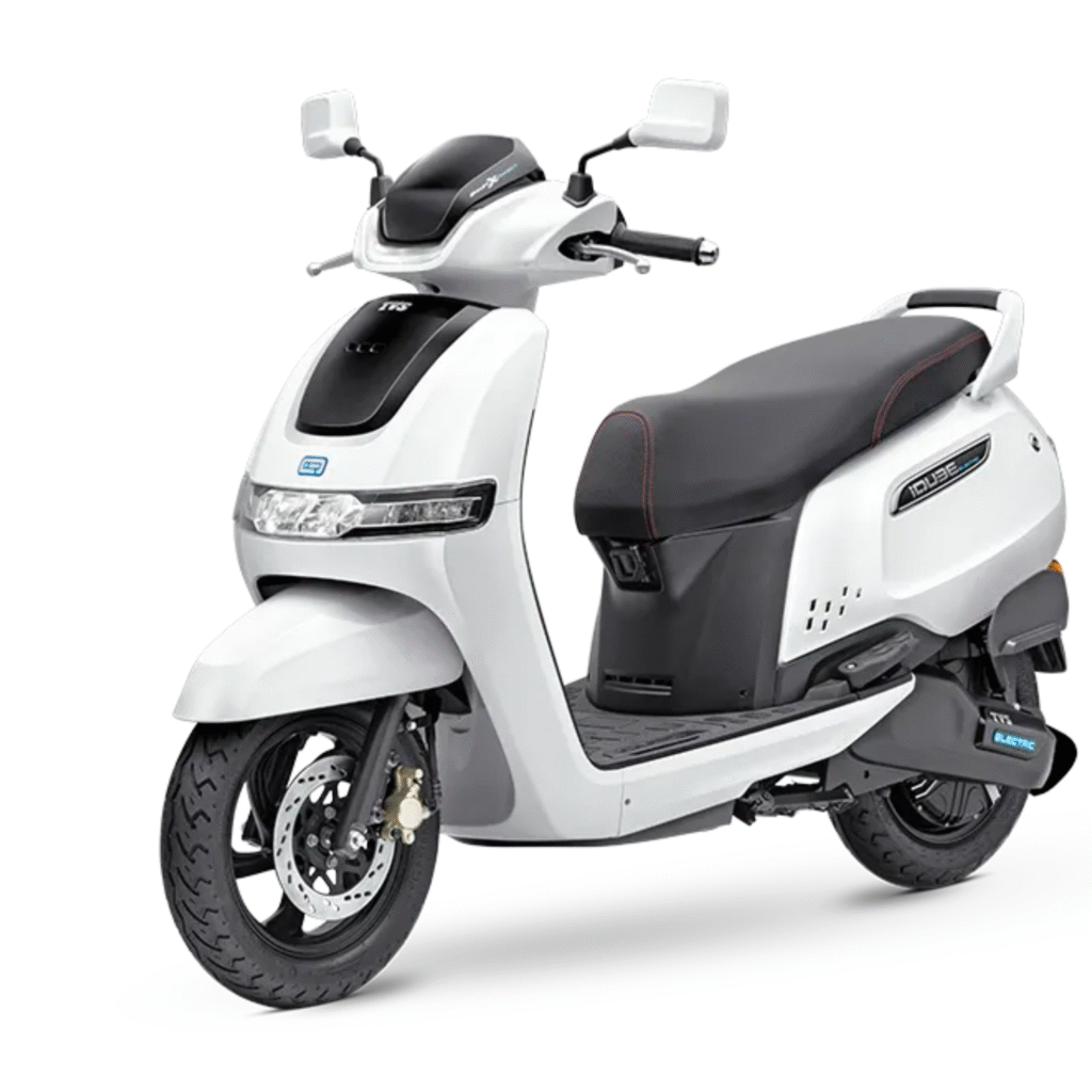 iQube pearl white