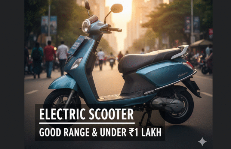 Top 5 EV Scooters under 1 lakh with Best Range