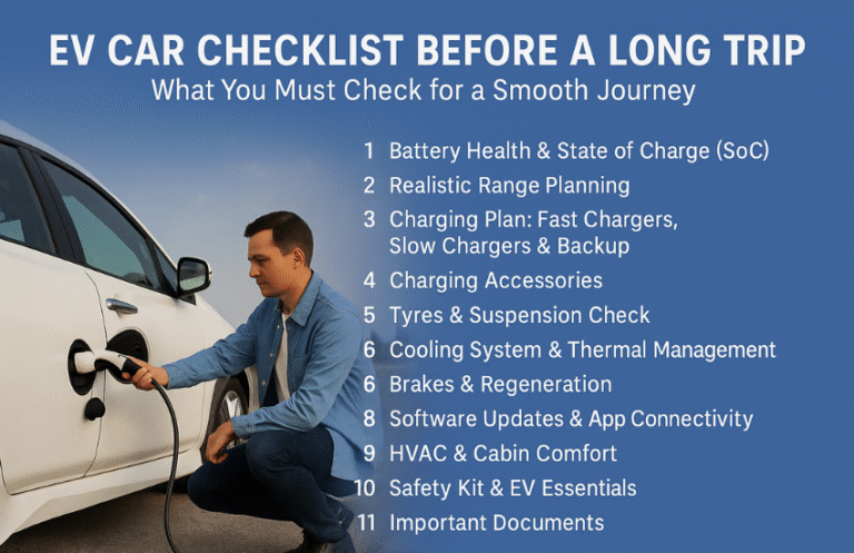 Ev Car checklist