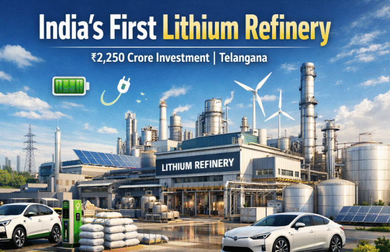 Telangana lithium project
