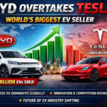 BYD Beats Tesla Biggest EV Seller