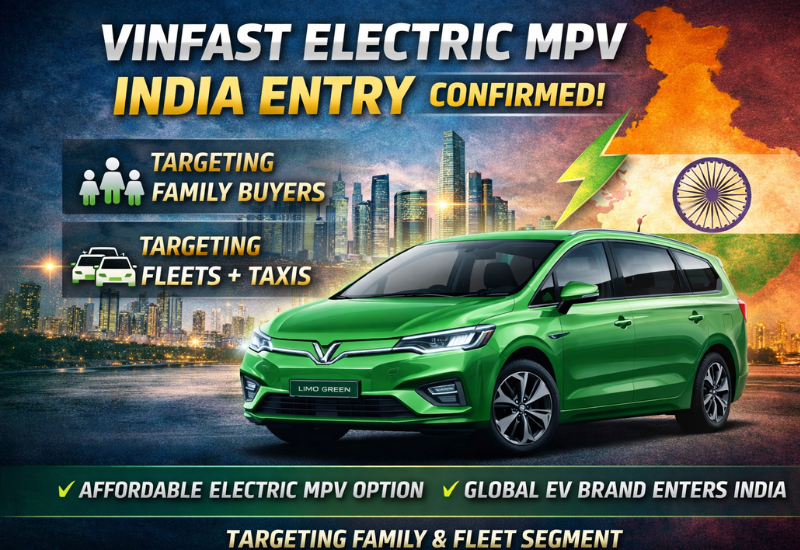 VinFast Limo Green Electric MPV India Launch