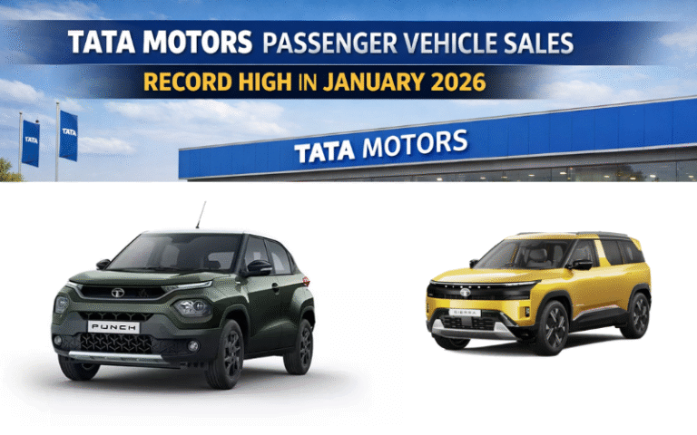 Tata Motors sales January 2026