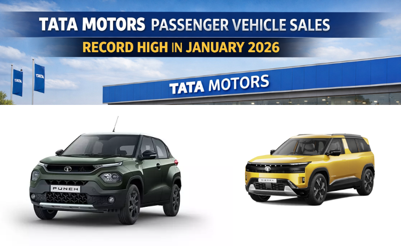 Tata Motors sales January 2026