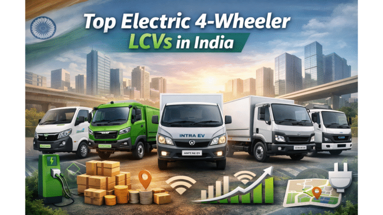 Top Electric 4-Wheeler LCVs in India 2026