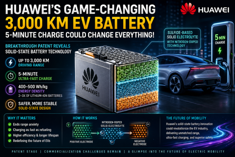 Huawei EV battery