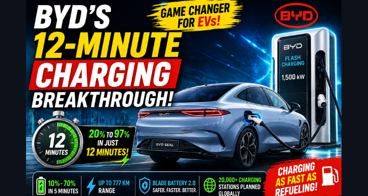 BYD flash charging