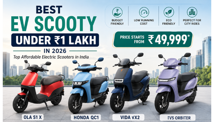 Electric Scooty Under 1 Lakh