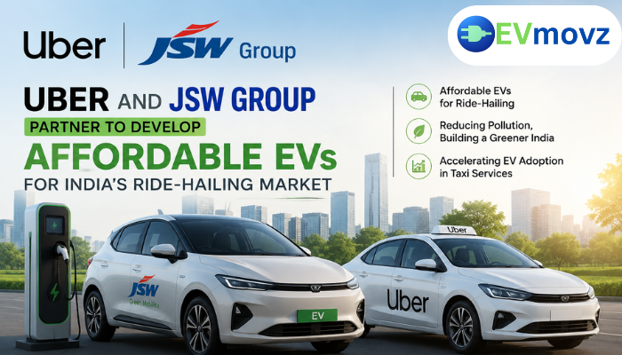 Uber JSW EV partnership