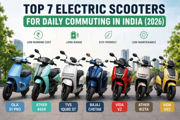 Best Electric Scooters for Daily Commuting in India (2026)