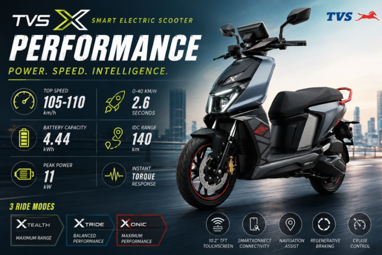 TVS X Smart Electric Scooter Performance Review