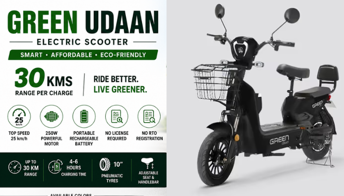 Green Udaan Electric Scooter