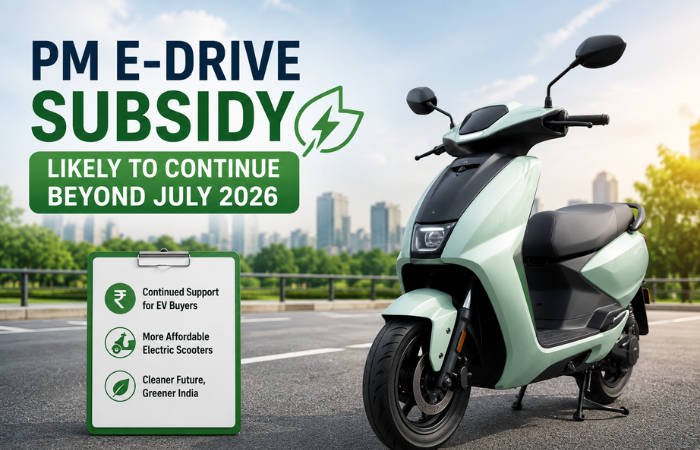 PM E-Drive, EV subsidy