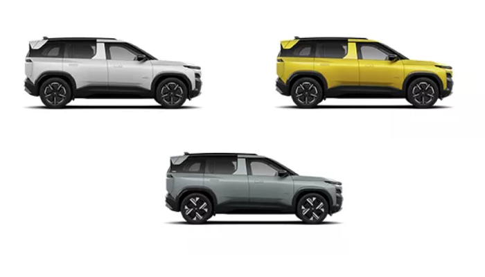 Tata Sierra EV Price Colour