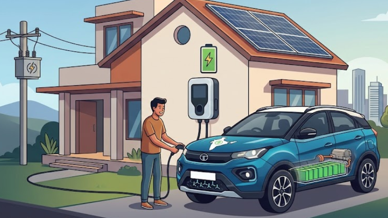 How Much Does It Cost to Charge an Electric Car at Home in India