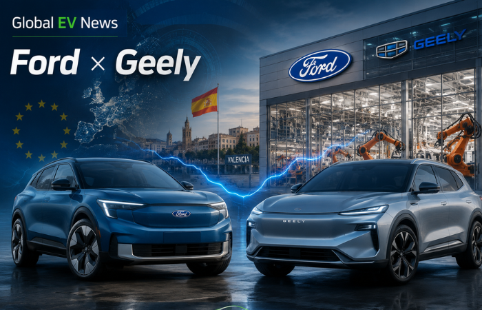 Ford Geely Spain Electric SUVs