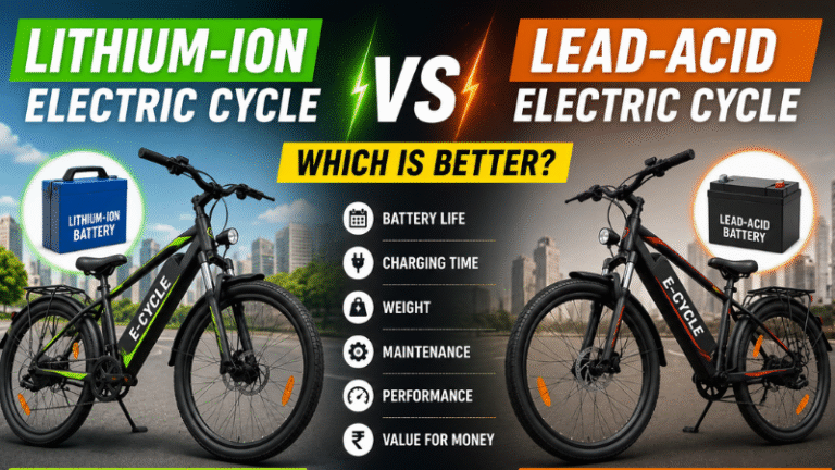 Lithium-Ion Electric Cycle vs Lead-Acid