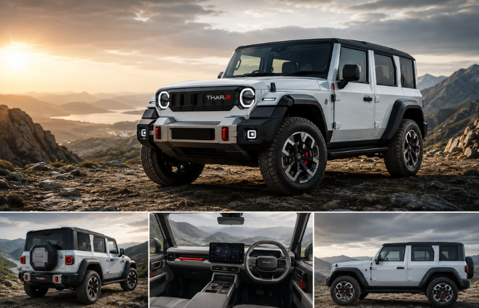Mahindra Thar.e features