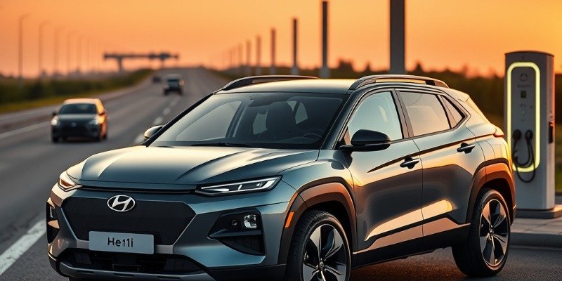 Hyundai Sub-4m EV Spied at Charger: Pleos Connect, Level 2 ADAS & Launch Timeline