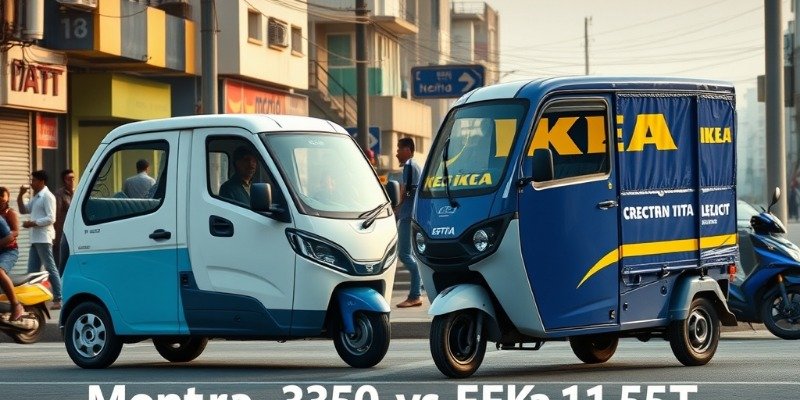 Montra Eviator E 350 vs EKA 1.5T: Which Electric Mini-Truck Wins for Last-Mile Delivery?