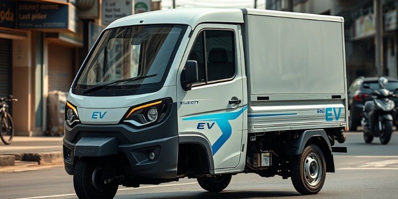 New Dost Electric Mini Truck Spotted: India's Most Affordable EV Commercial Vehicle Incoming?