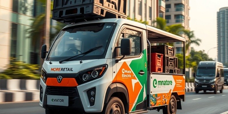 More Retail Adds 110 Montra EVIATOR Electric SCVs to Fleet: How Mid-Mile Logistics Is Going Green in Bengaluru